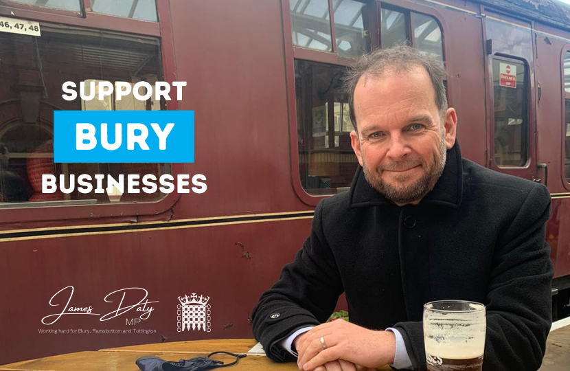 James Daly MP - Support Local Business