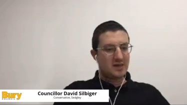 Cllr David Silbiger at committee