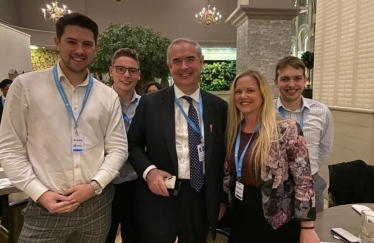Ex-Attorney General Geoffrey Cox meets with Bury Young Conservatives